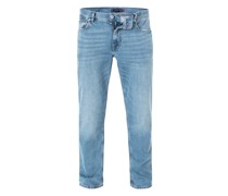 Jeans Straight Fit Baumwoll-Stretch jeans