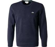 Pullover Classic Fit Wolle dunkel