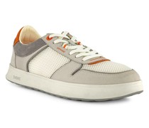Schuhe Sneaker Leder-Mesh -weiß