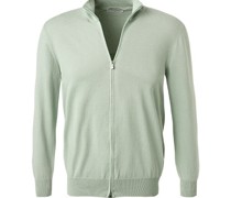 Cardigan Baumwolle salbei