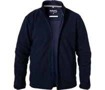 Fleecejacke Mikrofaser atmungsaktiv marine