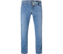 Jeans Modern Fit Baumwoll-Stretch 7 5oz hell