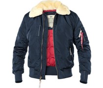 Jacke Blouson Injector, Mikrofaser wattiert Echtfell