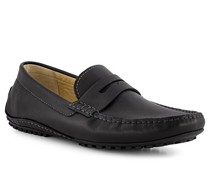 Schuhe Mokassins Leder