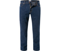 Jeans Texas Slim Fit Baumwoll-Stretch dunkel
