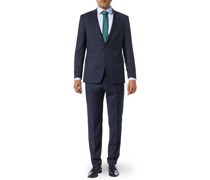 Anzug Modern Fit Schurwolle Super110 REDA nacht