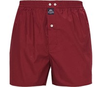 Unterwäsche Boxershorts Baumwolle bordeaux