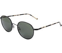 Brillen Sonnenbrille Edelstahl schwarz-