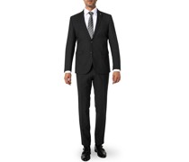 Anzug Slim Fit Schurwolle anthrazit