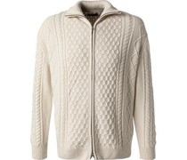 Cardigan Baumwolle-Wolle creme