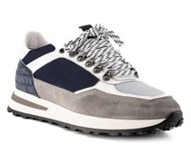 Schuhe Sneaker Leder-Textil ciment