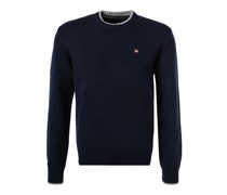 Pullover Wolle marine
