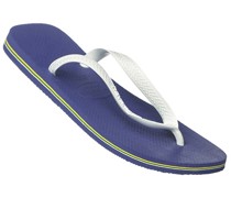 Schuhe Zehensandalen Gummi weiß-azur