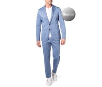 Anzug Hanry-Perin, Slim Fit, Baumwoll-Stretch ungefüttert