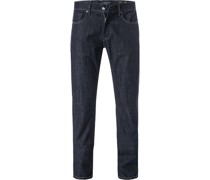 Jeans Regular Fit Baumwoll-Stretch dunkel