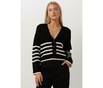 Notes Du Nord Damen Pullover Gaia Cardigan - Schwarz