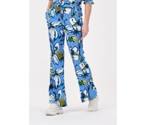 Pom Amsterdam Damen Hosen Lily Pantalon - Blau
