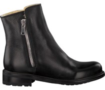 Blackstone Damen Ankle Boots Ql05 - Schwarz