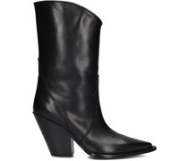 Elena Iachi Damen Cowboystiefel E3614 - Schwarz