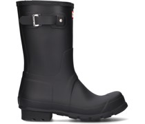 Hunter Herren Stiefel Mens Original Short - Schwarz