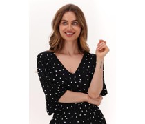 Modström Damen Tops & T-Shirts Ridder Print Top - Schwarz