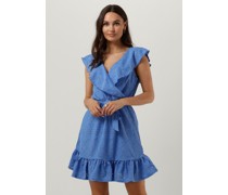 Object Damen Kleider Objfeodora S/l Dress - Blau