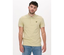 Lyle & Scott Herren Polos & T-Shirts Tipped Polo Shirt - Olive
