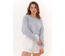 Esmé Studios Damen Pullover & Cardigans Clem Oversize Sweatshirt - Hellblau
