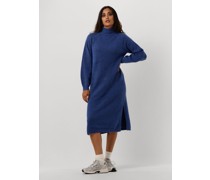 Y.a.s. Damen Kleider Yasbalis Ls Funnel Knit Dress - Blau