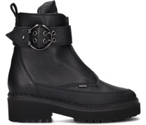 Nubikk Damen Ankle Boots Fae Ray - Schwarz