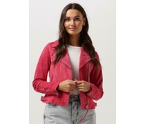 Goosecraft Damen Jacken Gc Jupiter Biker - Fuchsie