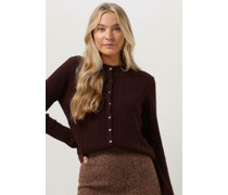 Vanilia Damen Pullover Classic Crew Cardi - Braun