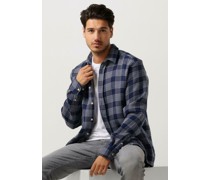 Forét Herren Hemden Arctic Check Shirt - Blau