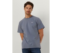 Forét Herren Polos & T-Shirts Bass T-shirt - Blau