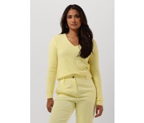 Modström Damen Pullover & Cardigans Cammy Md V-neck - Gelb