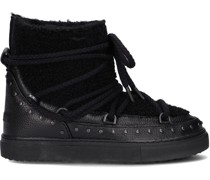 Inuikii Damen Ankle Boots Curly Rock - Schwarz