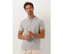 Profuomo Herren Polos & T-Shirts Polo Short Sleeve - Grau