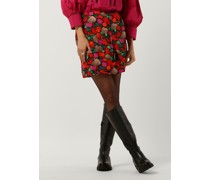 Alix The Label Damen Röcke Flower Mini Skirt - Merhfarbig/Bunt