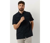 Pme Legend Herren Hemden Short Sleeve Shirt Ctn Ottoman - Blau