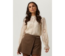 Bruuns Bazaar Damen Blusen Clematis Caro Shirt - Creme