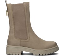 Omoda Damen Chelsea Boots Lpmonk-05 - Taupe