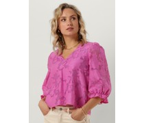 Selected Femme Damen Tops & T-Shirts Slfcathi-sadie 3/4 Top Ff - Rosa