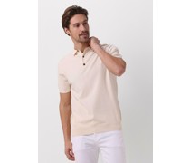 Profuomo Herren Polos & T-Shirts Polo Short Sleeve - Nicht-gerade Weiss