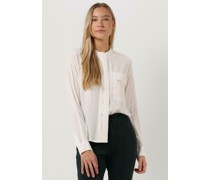 Simple Damen Blusen Evia Wv-lyocel-22-3 - Weiß