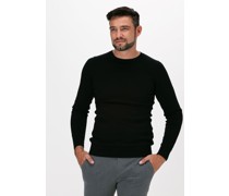 Saint Steve Herren Pullover Bart - Schwarz