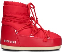 Moon Boot Damen Schneestiefel Light Low Nylon - Rot