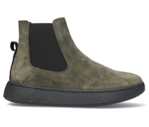 Woden Damen Chelsea Boots Hannah - Grün
