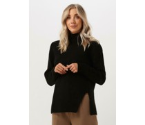Another Label Damen Pullover Emae Knitted Pull - Schwarz