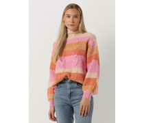 Y.a.s. Damen Pullover & Cardigans Yasmarlia Ls Cable Knit Pullover - Rosa