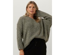 Simple Damen Pullover & Cardigans Knit-bocc-23-1 Sweater - Grün